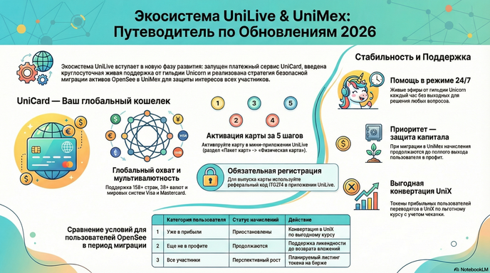 Стратегическое обновление UniLive 2026 | ПОДКАСТ