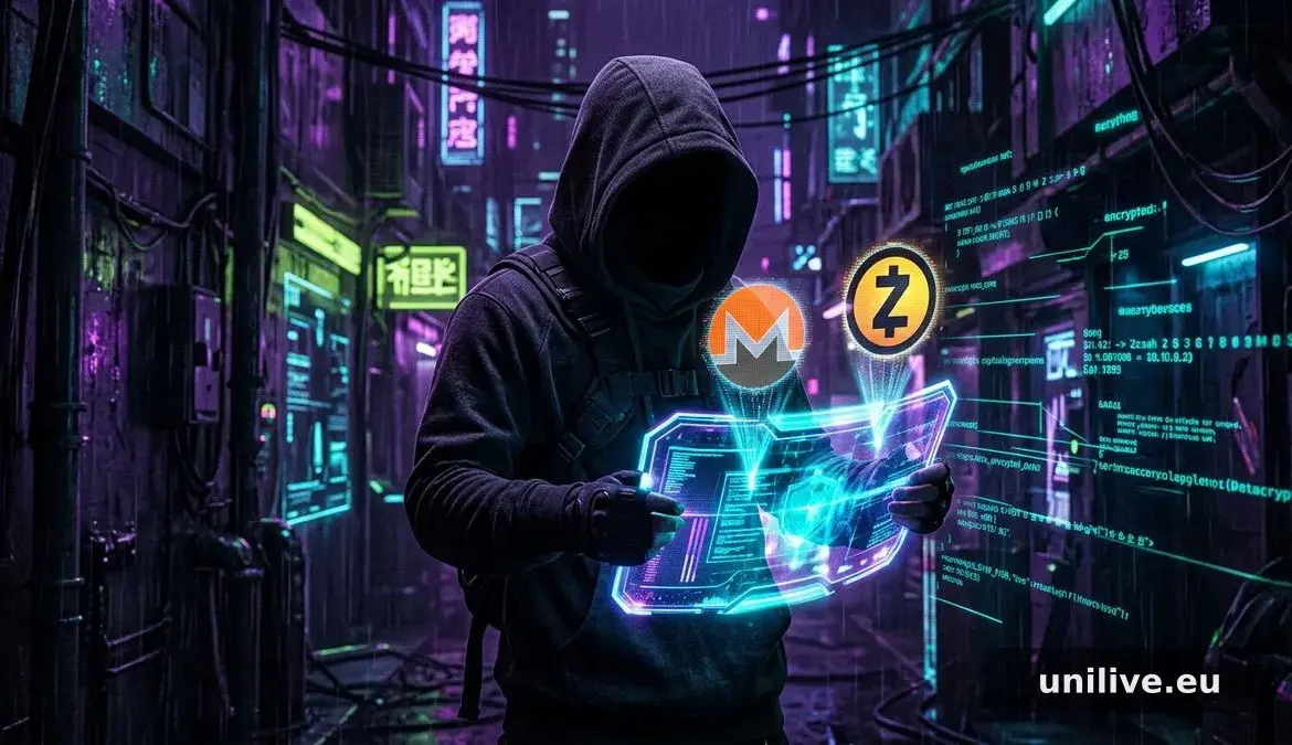 Анонимные криптовалюты 2026: Monero, Zcash и приватность в блокчейне