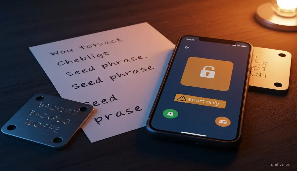 SEED-фраза: как не потерять крипту при закрытии кошелька