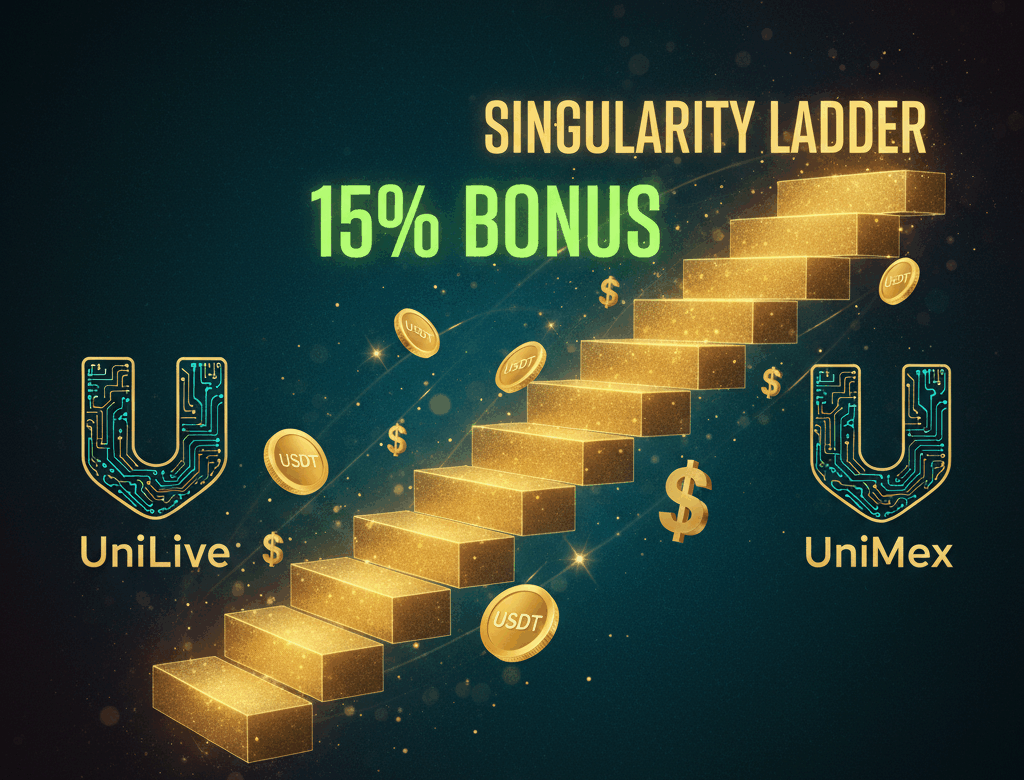 Реферальная программа UniLive и UniMex: разбор Singularity Ladder