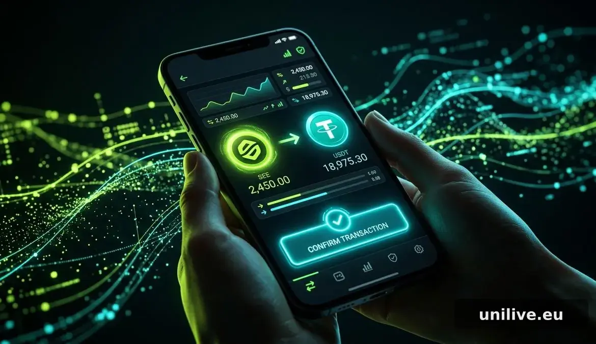 Как обменять SEE на USDT на бирже UniMex: пошаговая инструкция