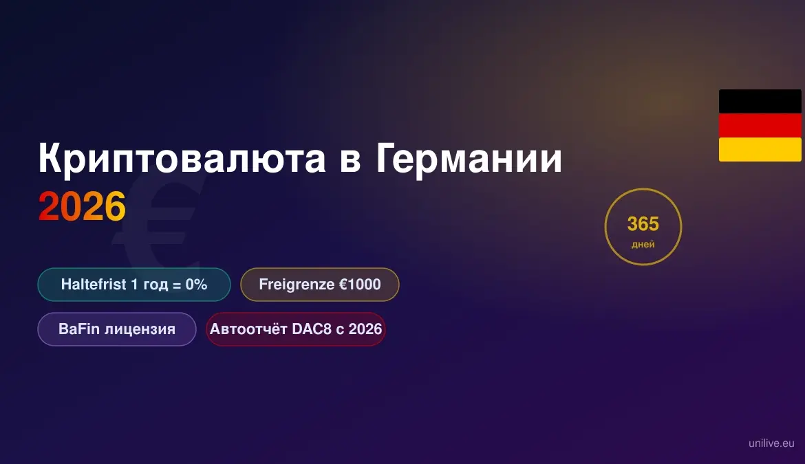 Как не платить налог на крипту в Германии: правило Haltefrist