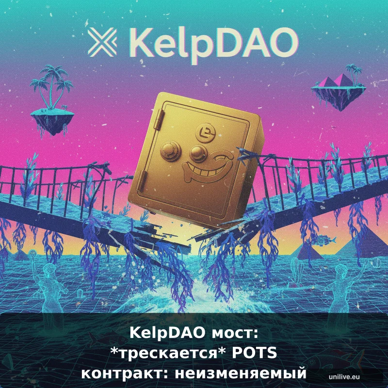 KelpDAO мост: *трескается* POTS контракт: неизменяемый